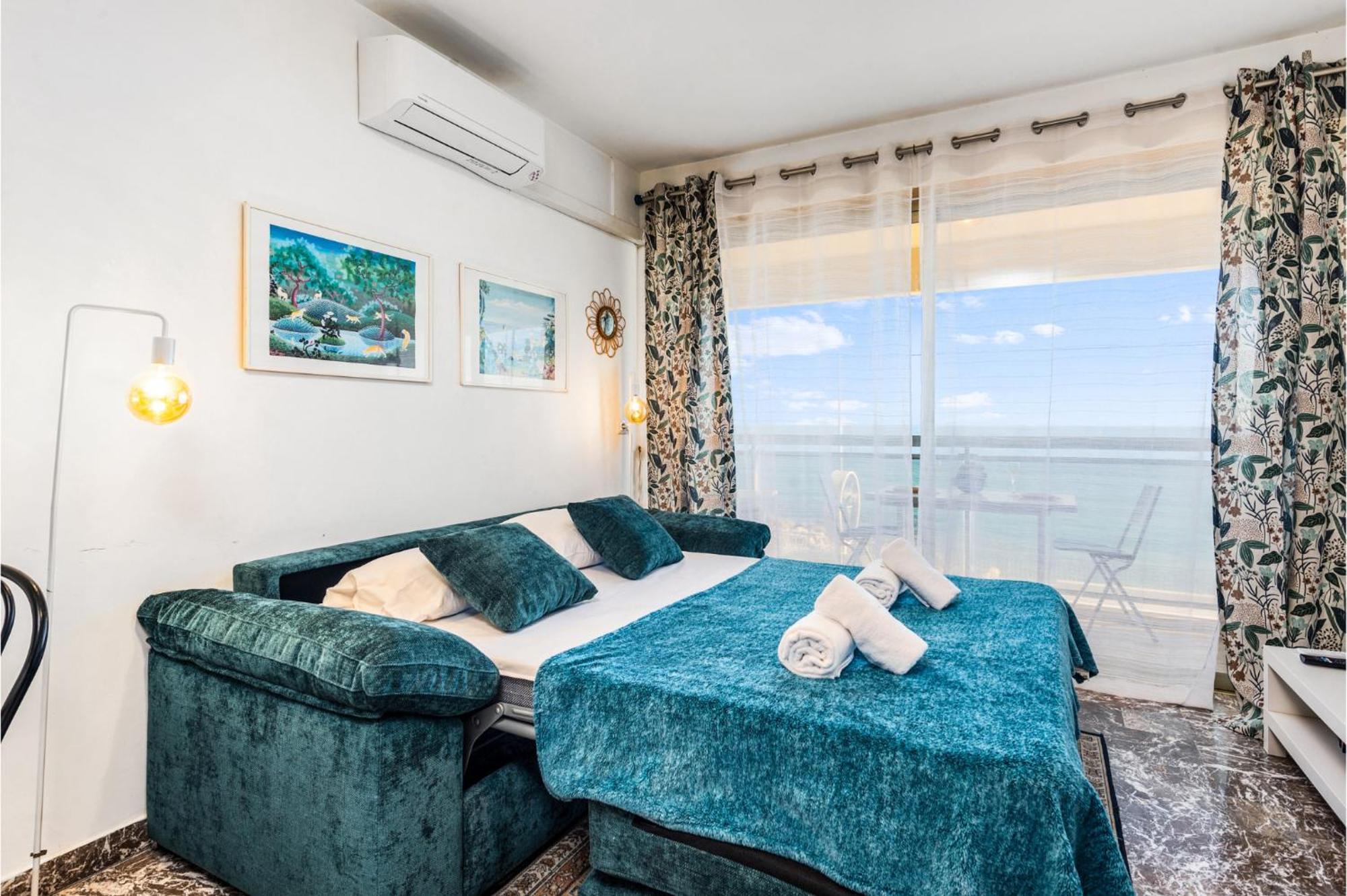 'Le Berkeley' Vue Mer, Centre, Parking Menton Exterior foto