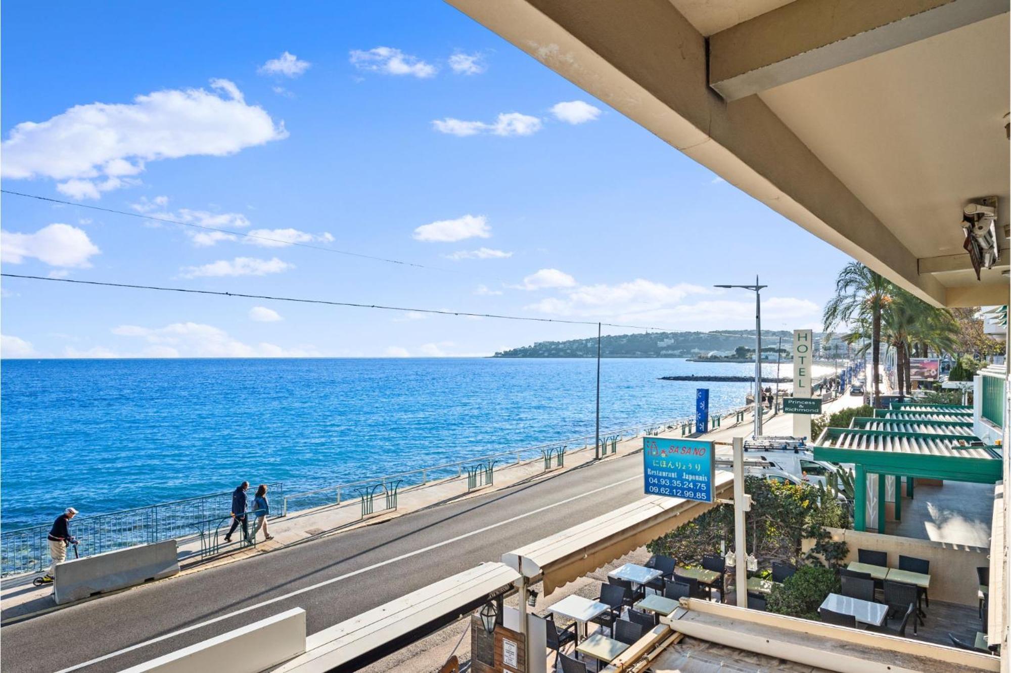 'Le Berkeley' Vue Mer, Centre, Parking Menton Exterior foto